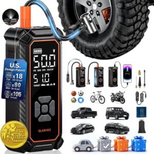 OlarHike Cordless Tire Inflator, Portable Air Compressor