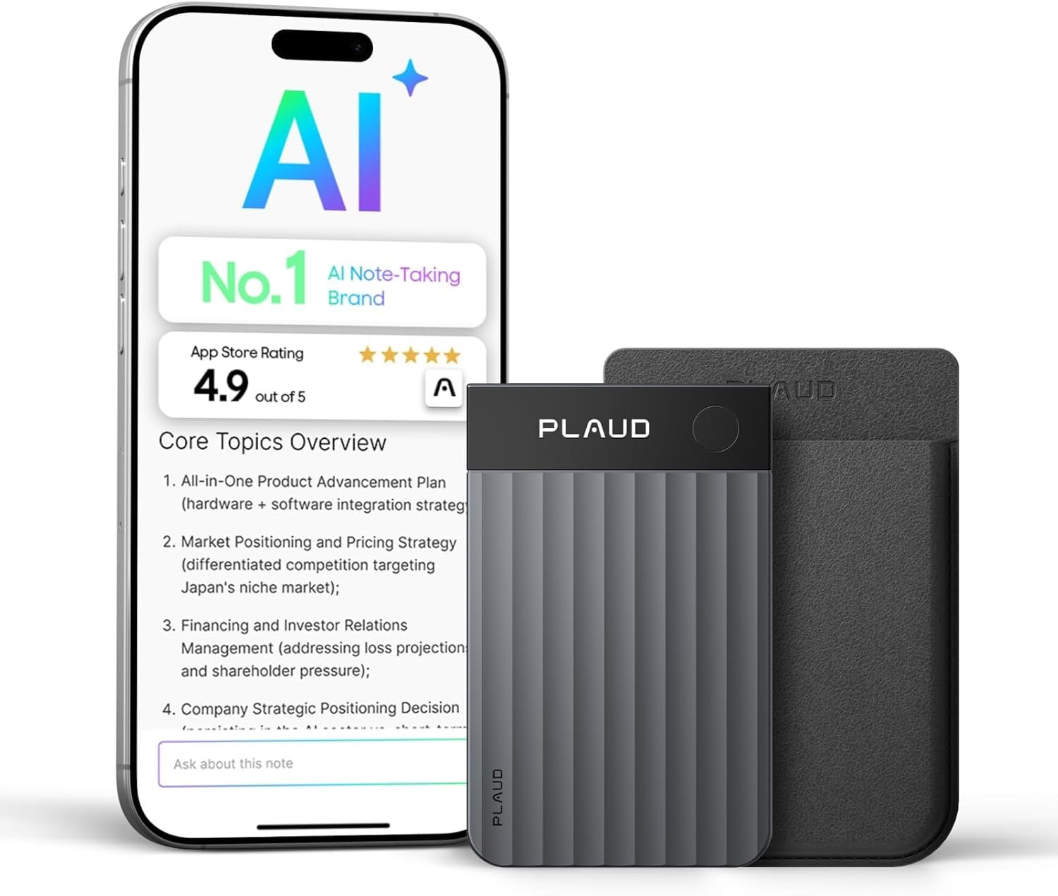 Plaud Note Pro AI Voice recorder