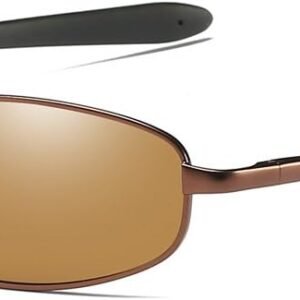 Polarized sunglasses for men and women (includes a hard case, microfiber cloth, pouch)