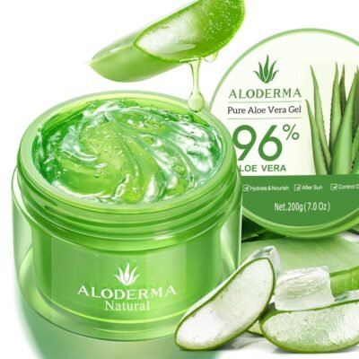 Pure aloe vera gel moisturiser