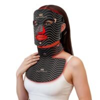 Red light therapy mask for face and neck