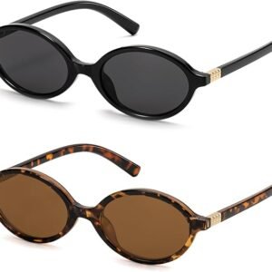 Retro oval sunglasses