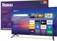 Roku smart tv 2026 with voice remote, WiFi