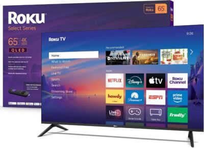 Roku smart tv 2026 with voice remote, WiFi