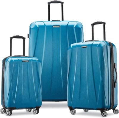 Samsonite centric 2 hardside expandable luggage (3 piece set)