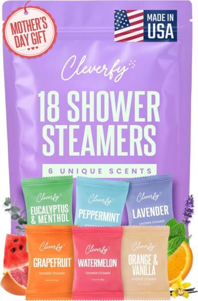 Shower steamers aromatherapy
