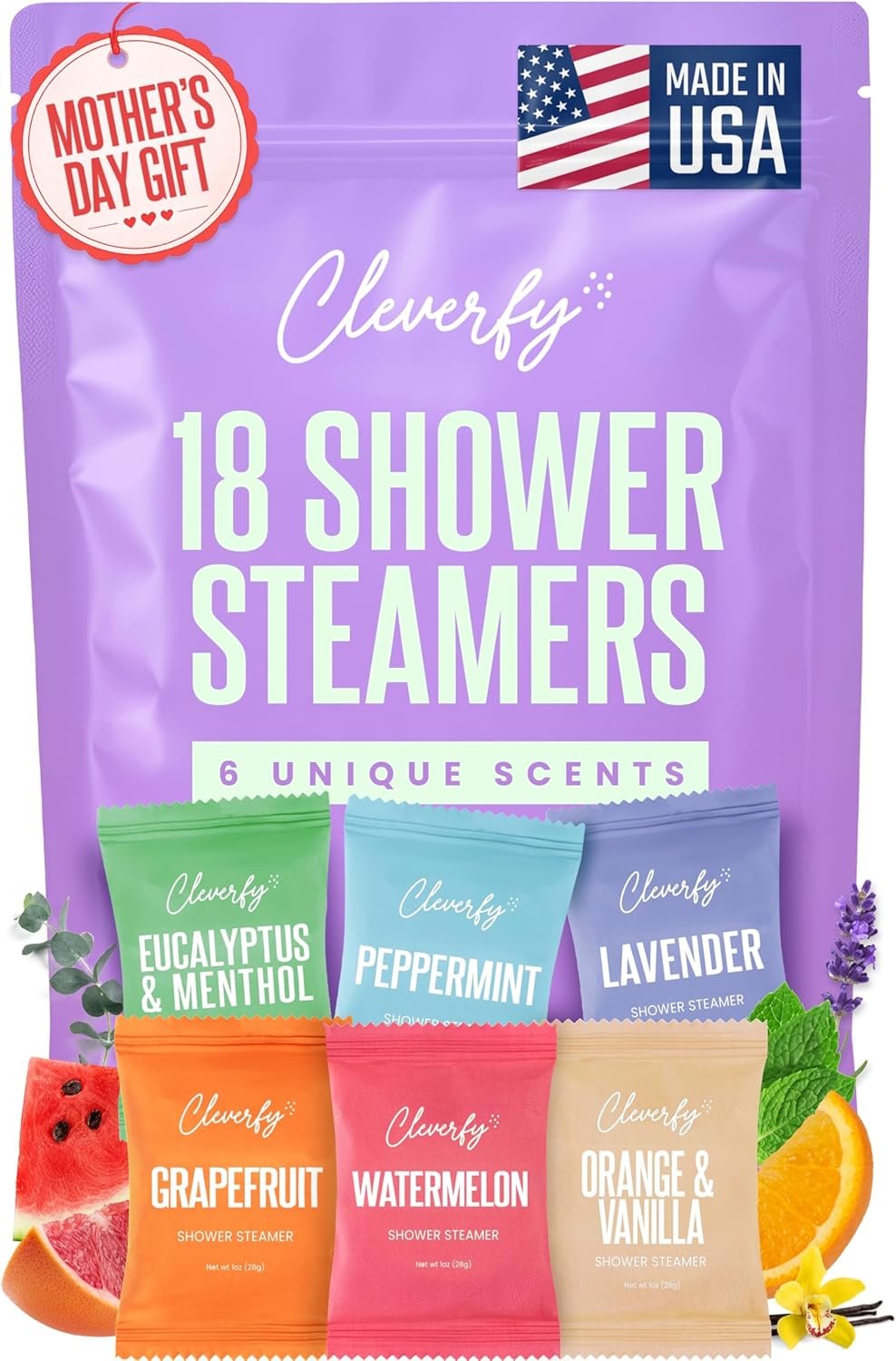 Shower steamers aromatherapy