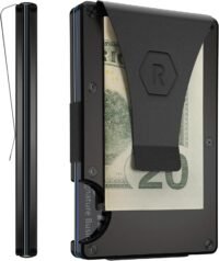 Slim wallet for Men (RFID-Faraday protected)
