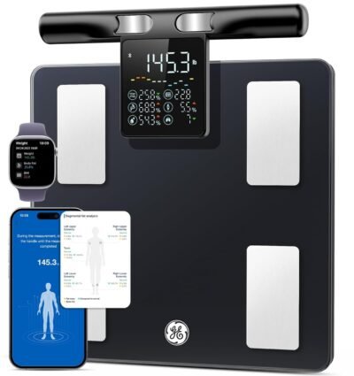 Smart scale for body weight with full body composition analysis