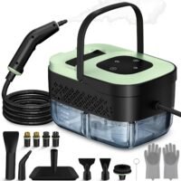 Steam cleaner portable, for home, tile, dirt, grout