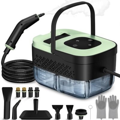 Steam cleaner portable, for home, tile, dirt, grout