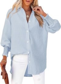 Striped button down shirt Striped button down shirt