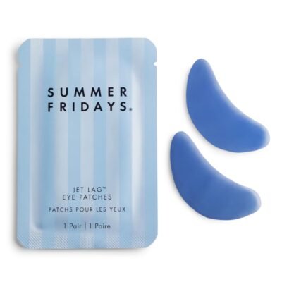 Summer Fridays jet lag eye patches