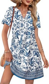 Summer casual beach dress