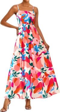 Summer maxi dress floral