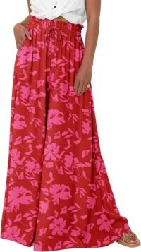 Summer wide palazzo pants