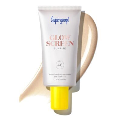 Supergoop! glowscreen SPF40 primer + tinted sunscreen - FSA or HSA eligible