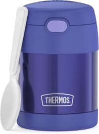 THERMOS insulated food jar with spoon