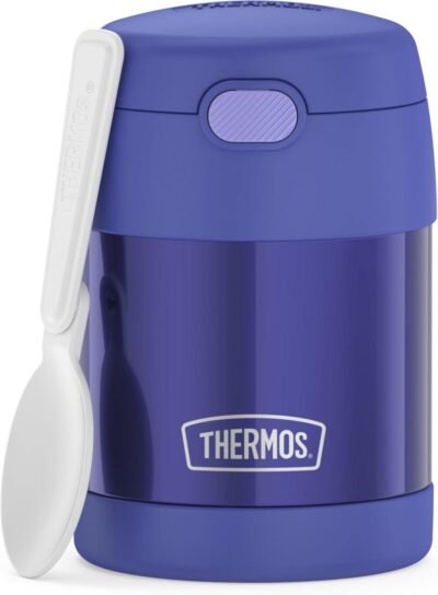 THERMOS insulated food jar with spoon