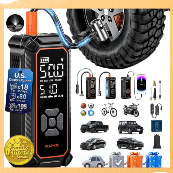 This Cordless Inflator Fits In Your Glove Box And Fills A Flat Tire In 55 Seconds
