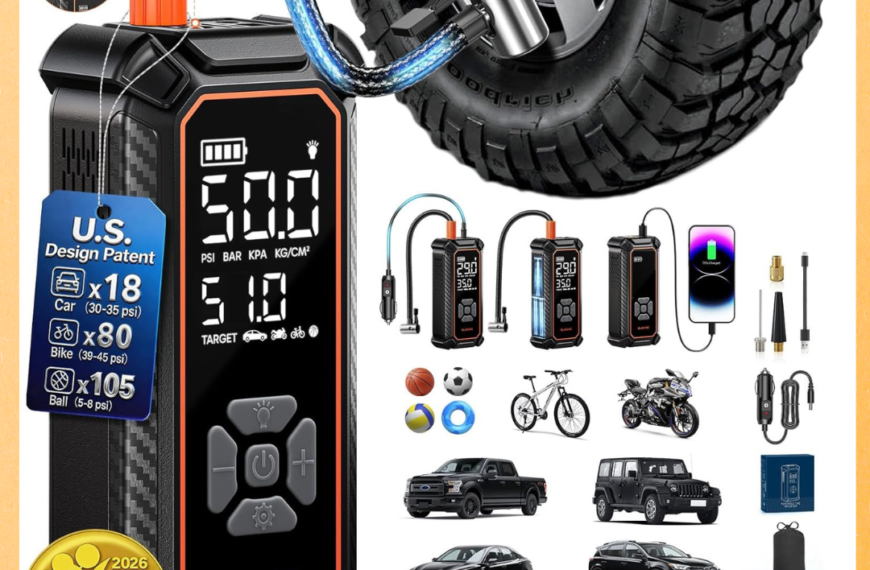 This Cordless Inflator Fits In Your Glove Box And Fills A Flat Tire In 55 Seconds