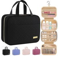 Travel toiletry bag, hanging, waterproof