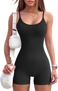 Yoga jumpsuit bodycon romper
