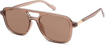 Retro aviator glasses