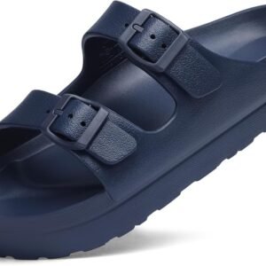 Goosecret sandals with arch support (navy)