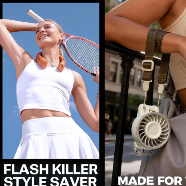 10 Amazon Wearable Fans to Survive Crowded Theme Parks in 100° Heat