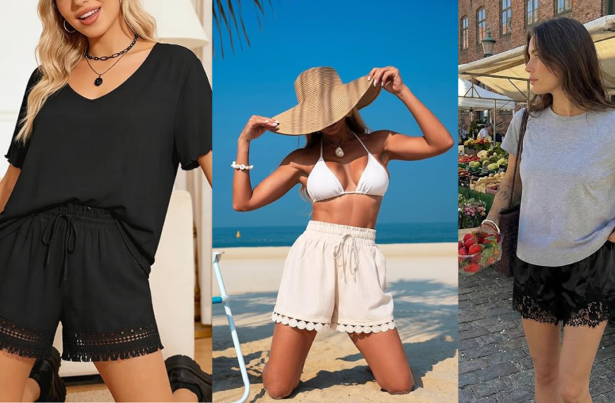 12 Downtown-Cool Lace Lounge Shorts Under $30 That Give Major It-Girl Vibes