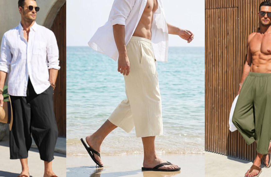Beat the Heat & Look Sharp: The Best Men’s Summer Capris Under $20
