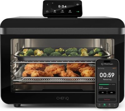 CHEF iQ MiniOven smart 11 in 1 countertop oven