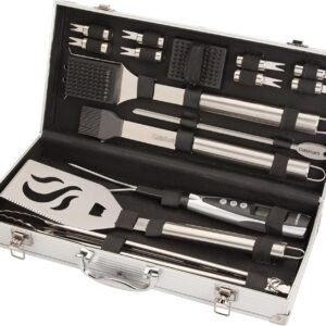 Cuisinart Deluxe 20-Piece Stainless Steel Grill Set