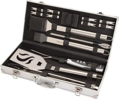 Cuisinart Deluxe 20-Piece Stainless Steel Grill Set