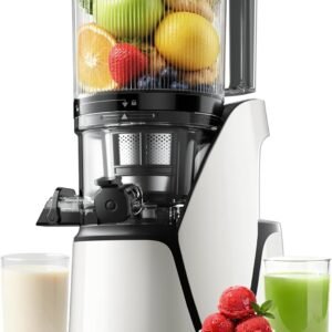 EanOruus Juicer 3 in 1 cold press juice, nut milk and sorbet