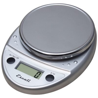 Escali Primo digital food scale, multi-functional, precise weight portion control