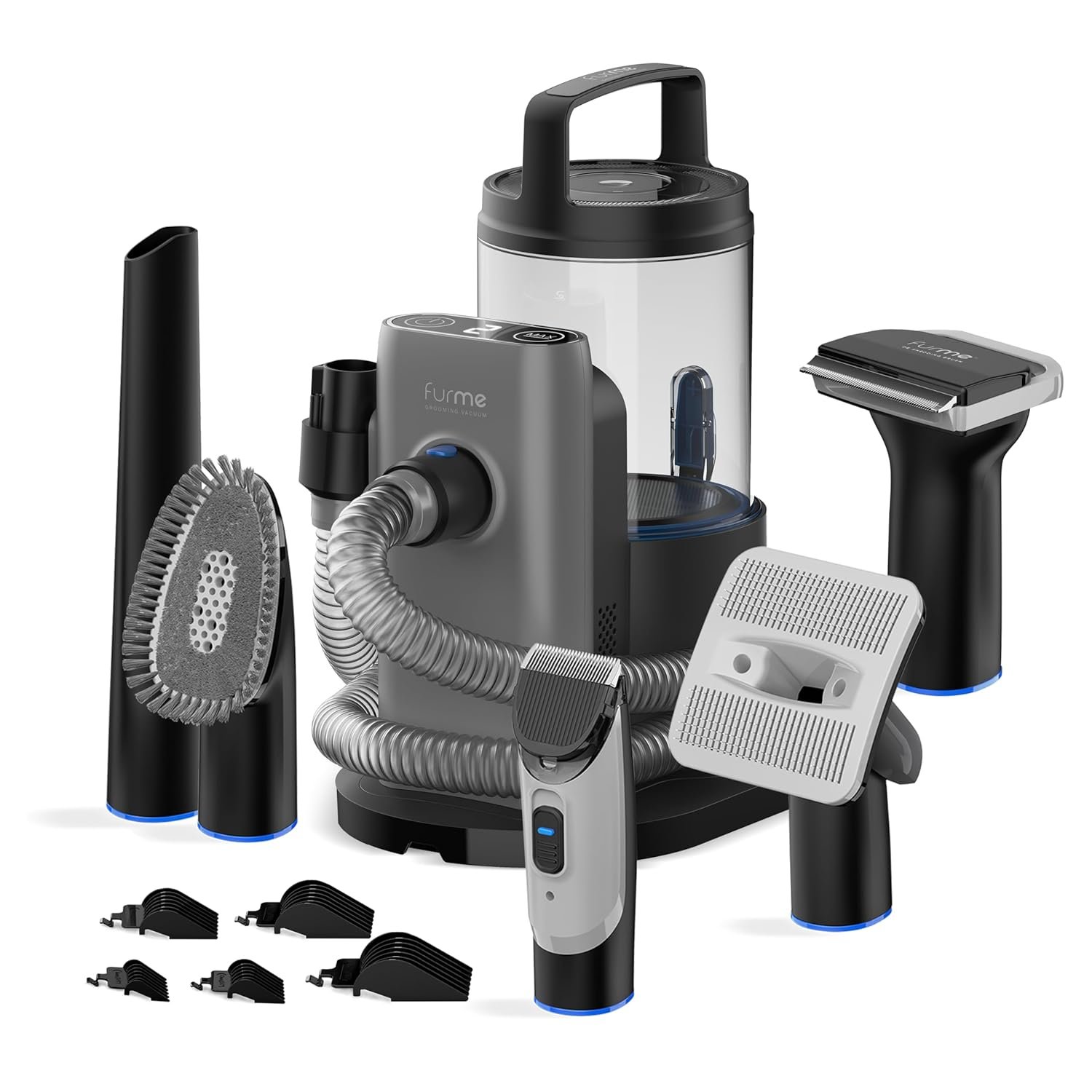 FURME professional plus pet grooming vacuum kit - Image 1