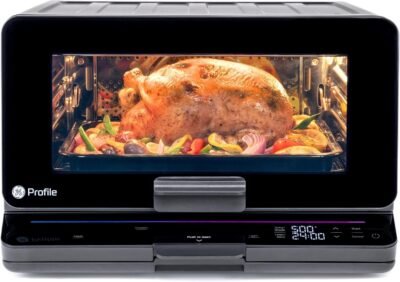 GE Profile smart oven with no preheat 11 in 1 countertop oven