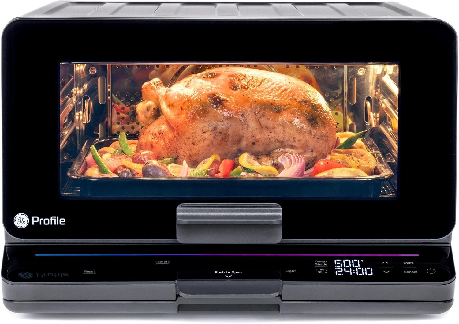 GE Profile smart oven with no preheat 11 in 1 countertop oven - Image 1