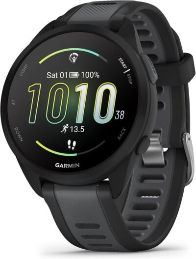 Garmin Forerunner 165 Standard AMOLED, training metrics and recovery insights