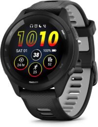 Garmin Forerunner 265 running smartwatch, training metrics and recovery insights