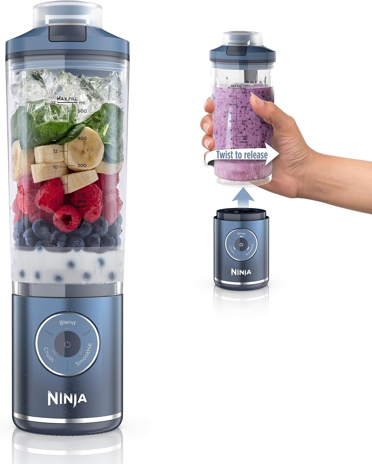 Ninja Blast Max portable blender Twist & Go - Image 1
