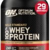 Optimum Nutrition Gold Standard 100% whey protein powder, double rich chocolate