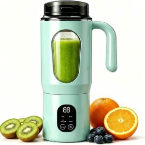 Portable blender juicer, rechargeable, USB-C