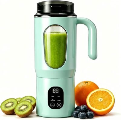 Portable blender juicer, rechargeable, USB-C