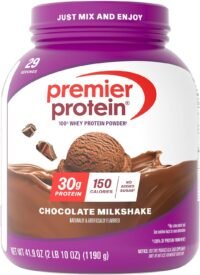 Premier Protein Powder chocolate milkshake, gluten free