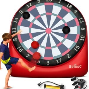 Swooc Games Premium Inflatable Giant Kick Darts
