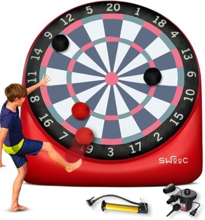 Swooc Games Premium Inflatable Giant Kick Darts