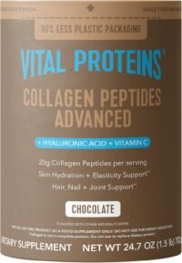 Vital proteins collagen peptides advanced with hyaluronic acid and vitamin C